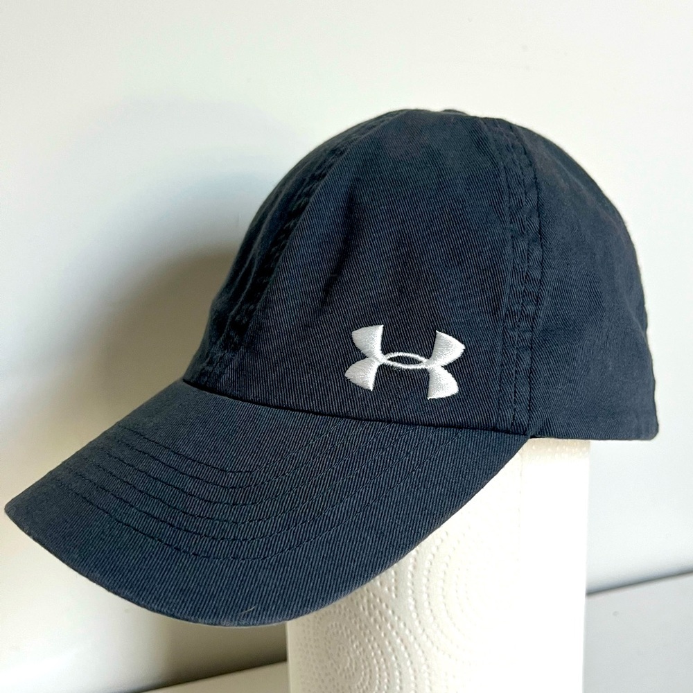 Under Armour Women's Ball Cap hat Adjustable Cotton black OSFA